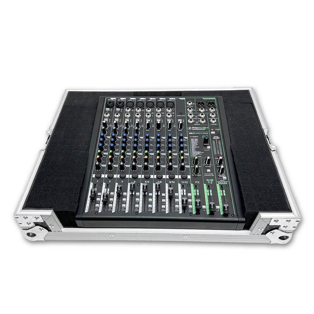 Protekt Universal Customisable Pick & Pluck Foam DJ Controller-PA Mixer Flight Case Plus Series Pick and Fit diced Foam Case