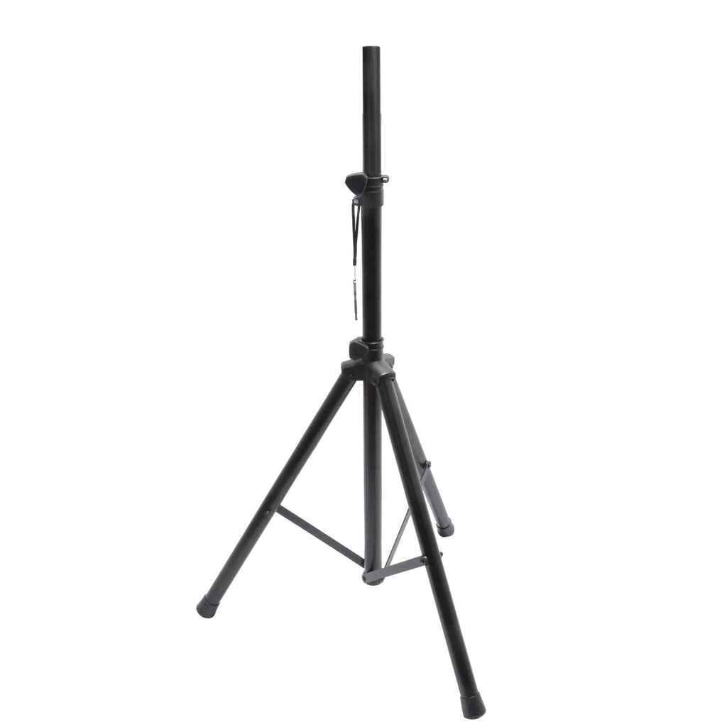 TEK audio SS260 - Speaker Stands Kit including 2 Stands and carry bag PA Stand Mobile DJ medium legs