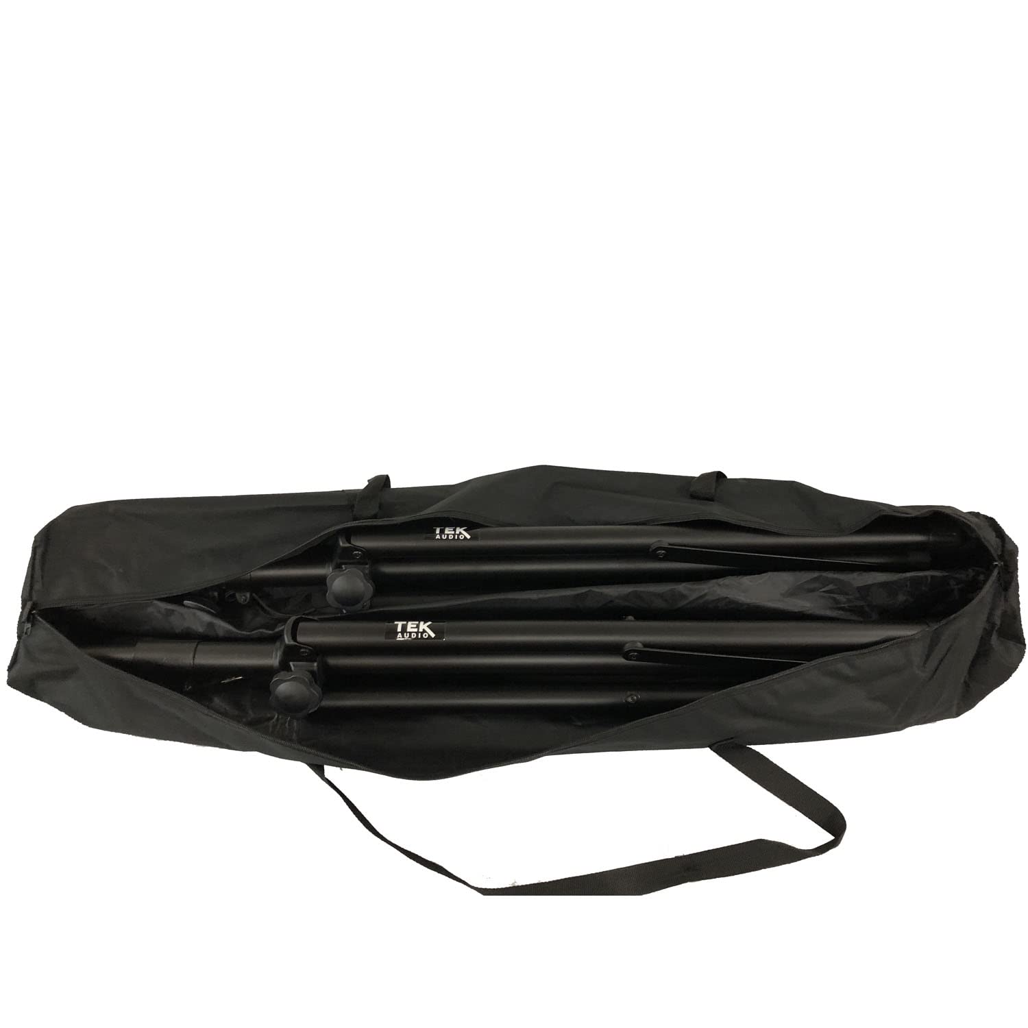 Speaker Stand Kit TEK audio SS270 Black all Metal Heavy Duty includes 2 Stands and carry bag