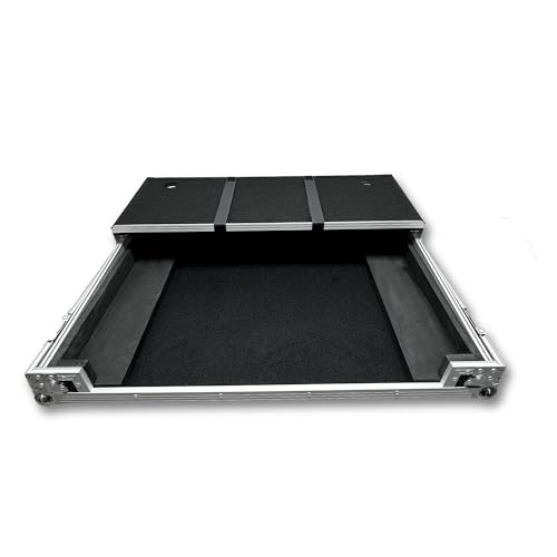 Protekt Case for Rane One - CSRANE1W Plus Series DJ Flight Case with Laptop Shelf for Rane Controller (with Shelf & Wheels)
