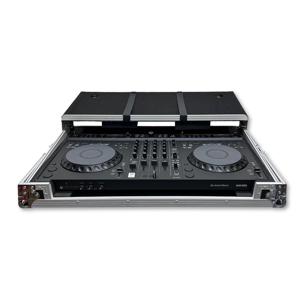 Protekt DDJ-GRV6 Plus Series CSGRV6 DJ Flight Case with Laptop Shelf for Pioneer Alpha Theta DDJ-GRV6 Controller