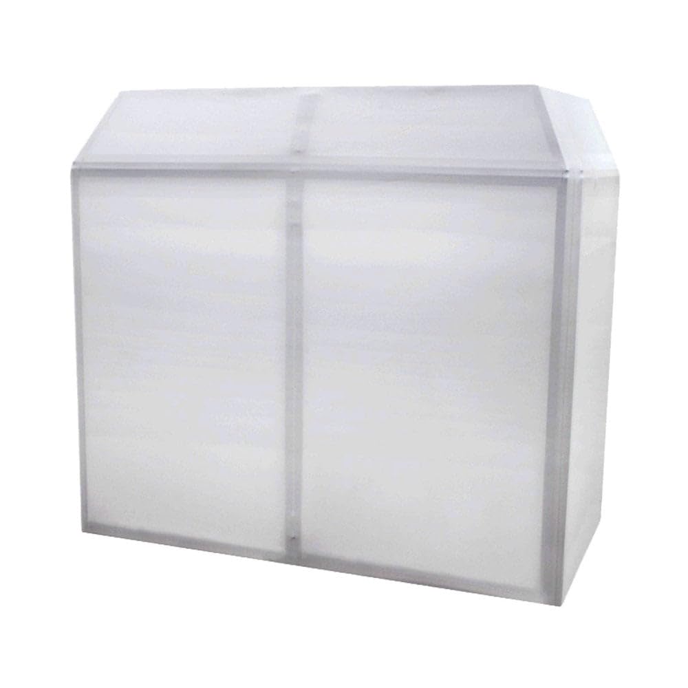 TEK audio lightweight Foldable DJ Booth include carrying bag and Black & White Lycra