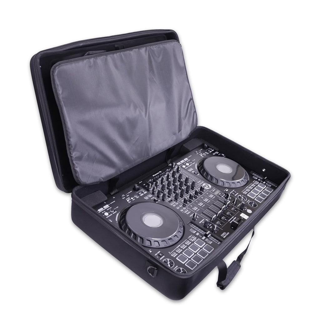 Protekt Bag for Alpha Theta DDJ-GRV6 with Internal Pockets BGRV6IP DJ Hard Carry Bag for Pioneer DJ Controller, Pockets for Laptop, Headphones, Cables