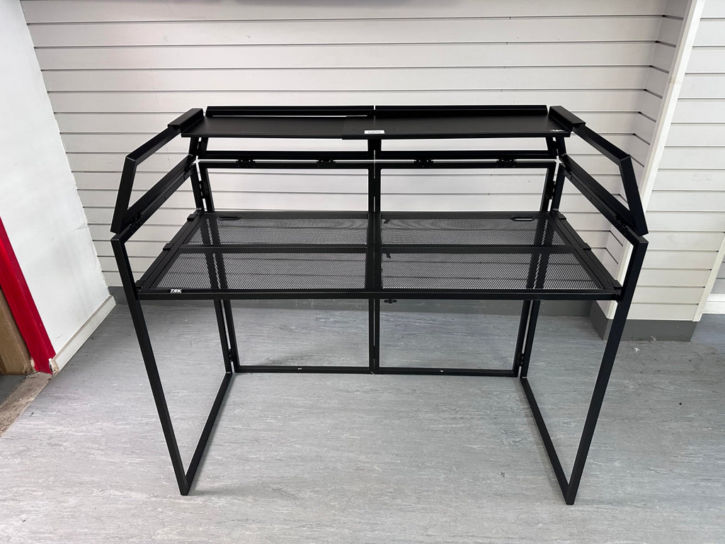 TEK Audio DBS840 DJ Booth Laptop Shelf for Foldable DJ Booths – Universal Metal Shelf for Laptop, Monitor Speakers & DJ Accessories (Shelf Only)