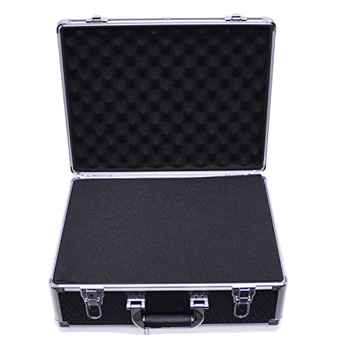 Protekt Universal Utility Flight Case CPFM Plus Series Pick and Fit diced Foam Briefcase, Storage Case for Lighting Controllers, Small DJ Controllers, Cables, Audio Equipment and More