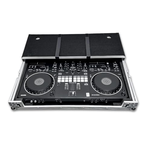 Protekt DDJ-REV5 Plus Series CSREV5 DJ Flight Case with Laptop Shelf for Pioneer Controller