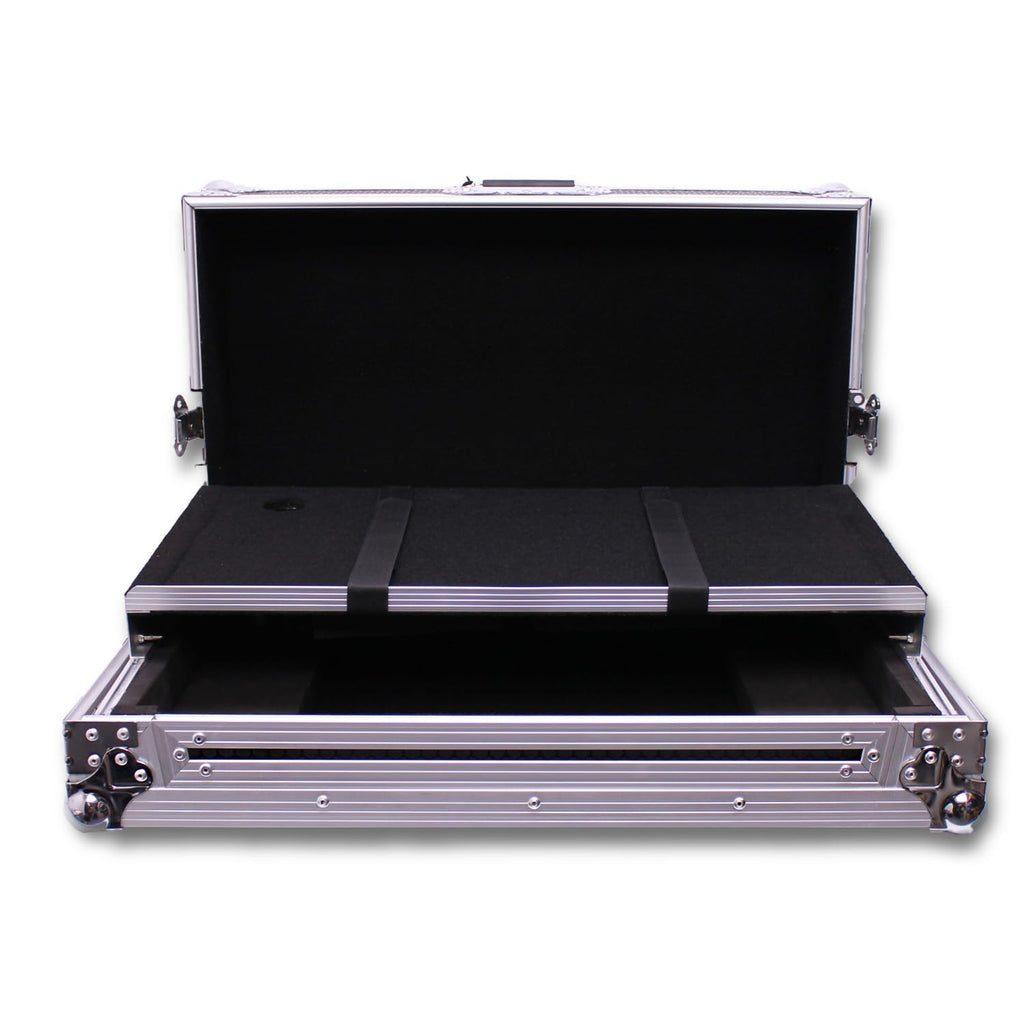 Protekt DDJ-FLX10 Plus Series DJ Flight Case with Laptop Shelf for Pioneer Controller