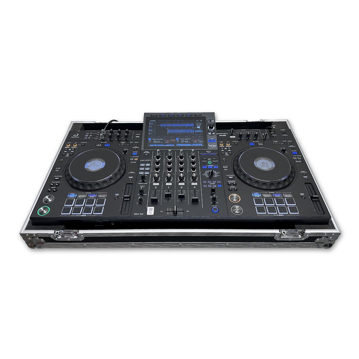 Protekt Case for XDJ-AZ - CAZ DJ Flight Case for Alpha Theta DJ Controller with Wheels