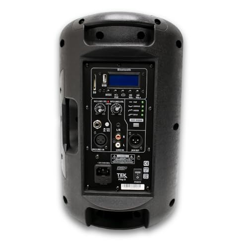 TEK audio Play 8 8" Active Speaker 400W bluetooth and USB media player