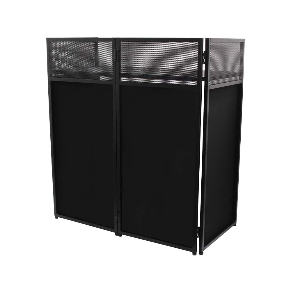 TEK audio Compact Foldable DJ Booth include carrying bag and Black & White Lycra