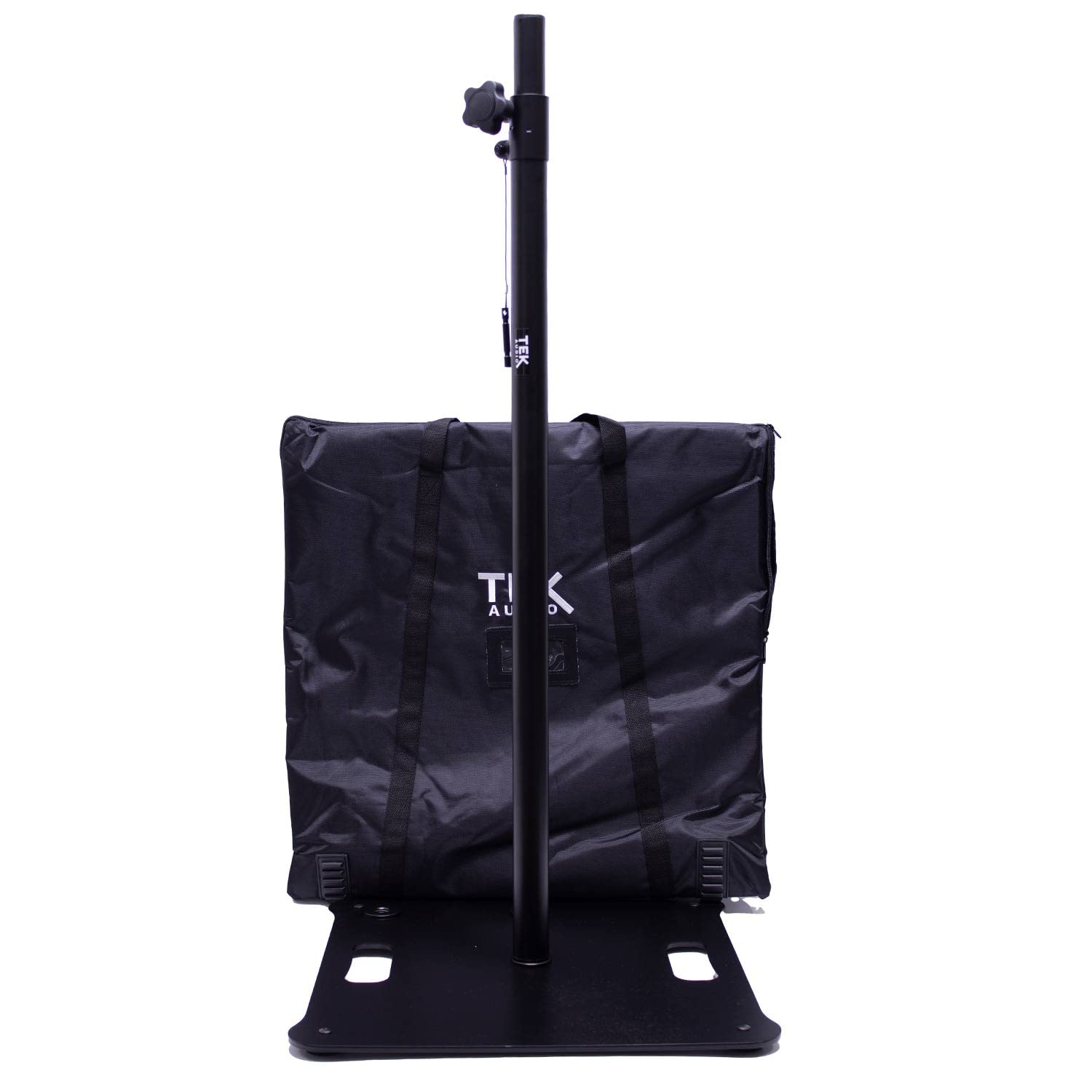 (Pair) TEK audio SS600 - square base elegant space-saving speaker stands