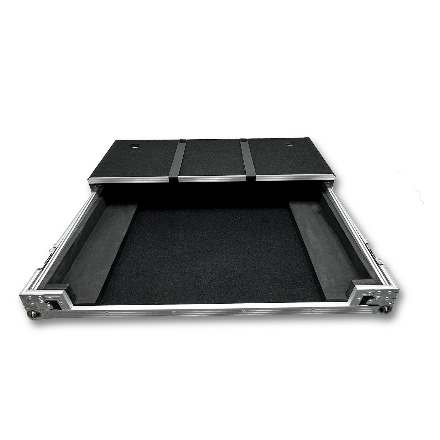 Protekt Case for Rane Four - Plus Series CSRANE4W DJ Flight Case with Laptop Shelf for Rane Controller (with Shelf & Wheels)