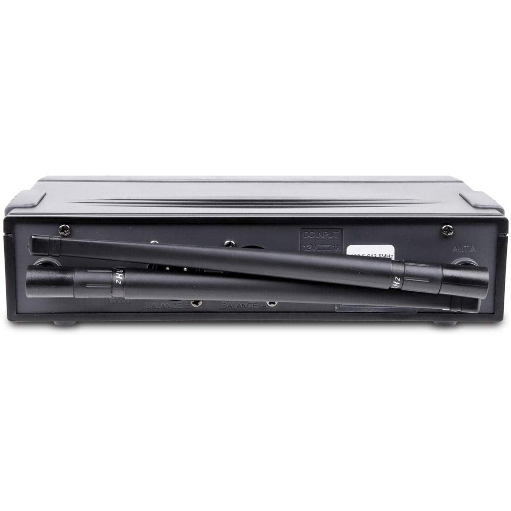 Q AUDIO QWM 1950 HH Handheld Twin Radio System