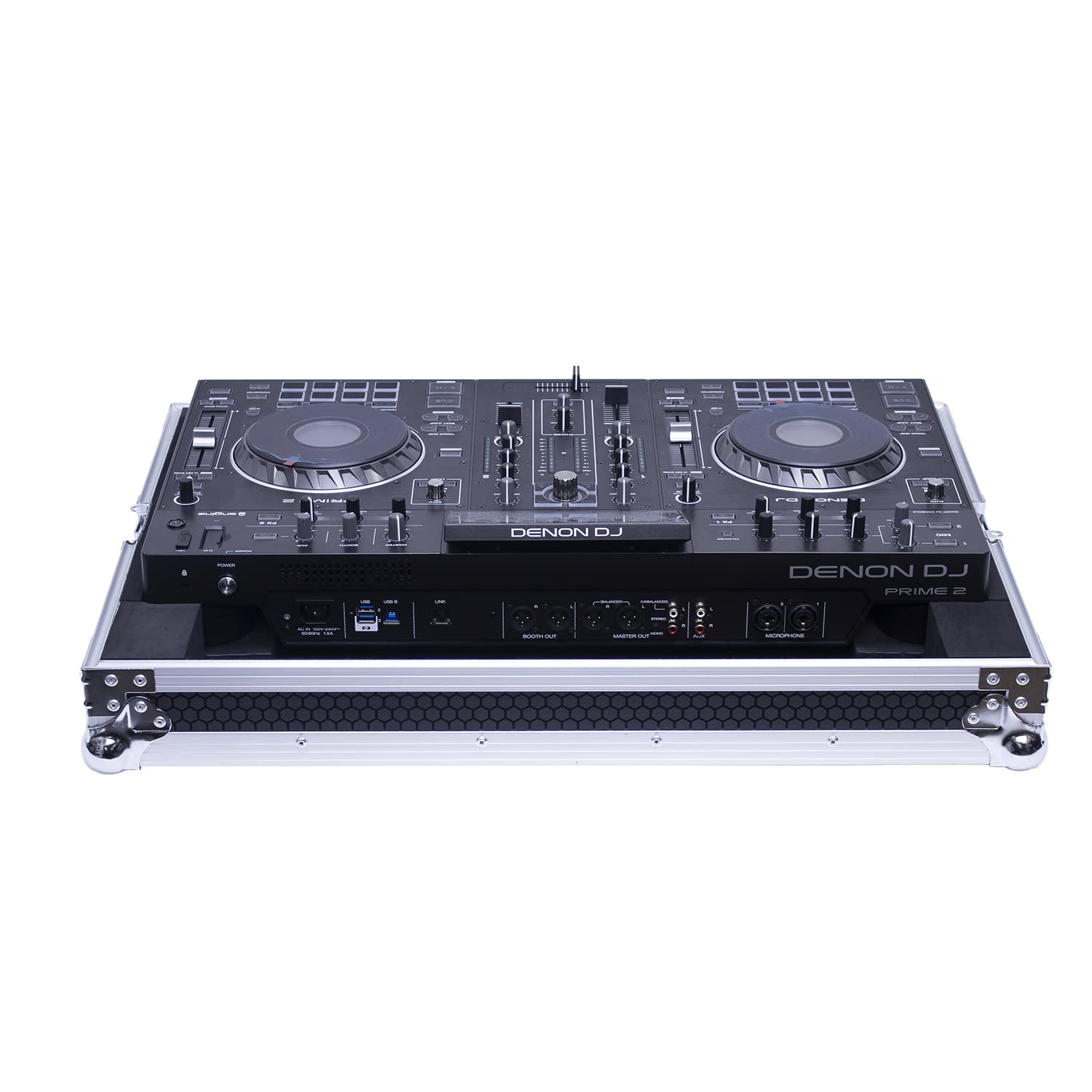 Protekt Prime 2 Plus Series CP2 DJ Flight Case for Denon Controller with Wheels