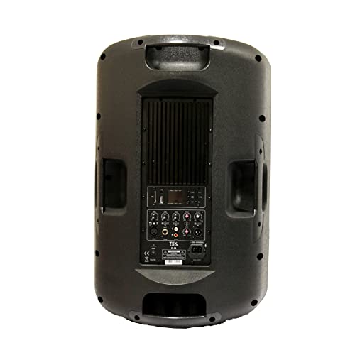 TEK audio Play15 15" Active Speaker 600W Stereo bluetooth and USB media player