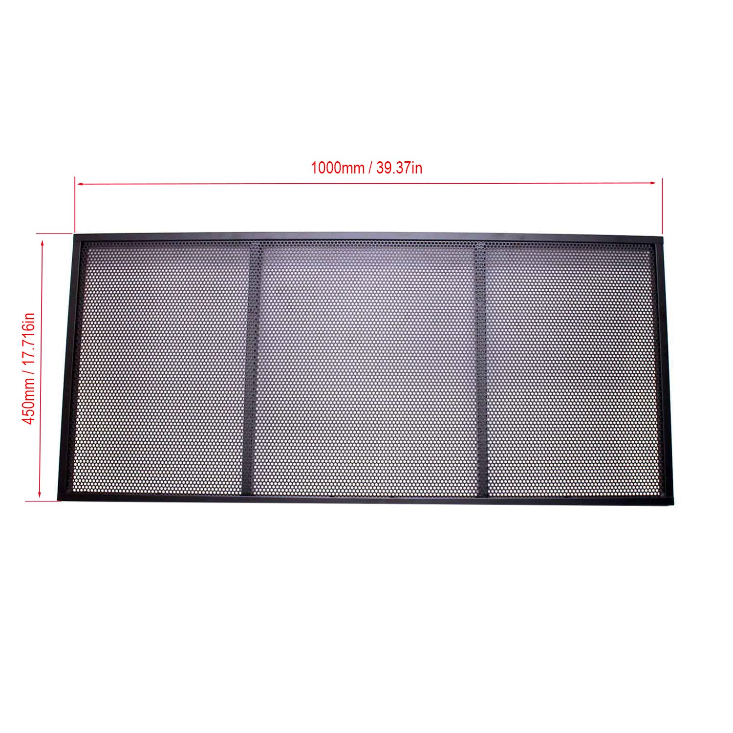 TEK audio DJ Shelf 45x100cm can be used with X-style Keyboard Stands (keyboard stand not included)