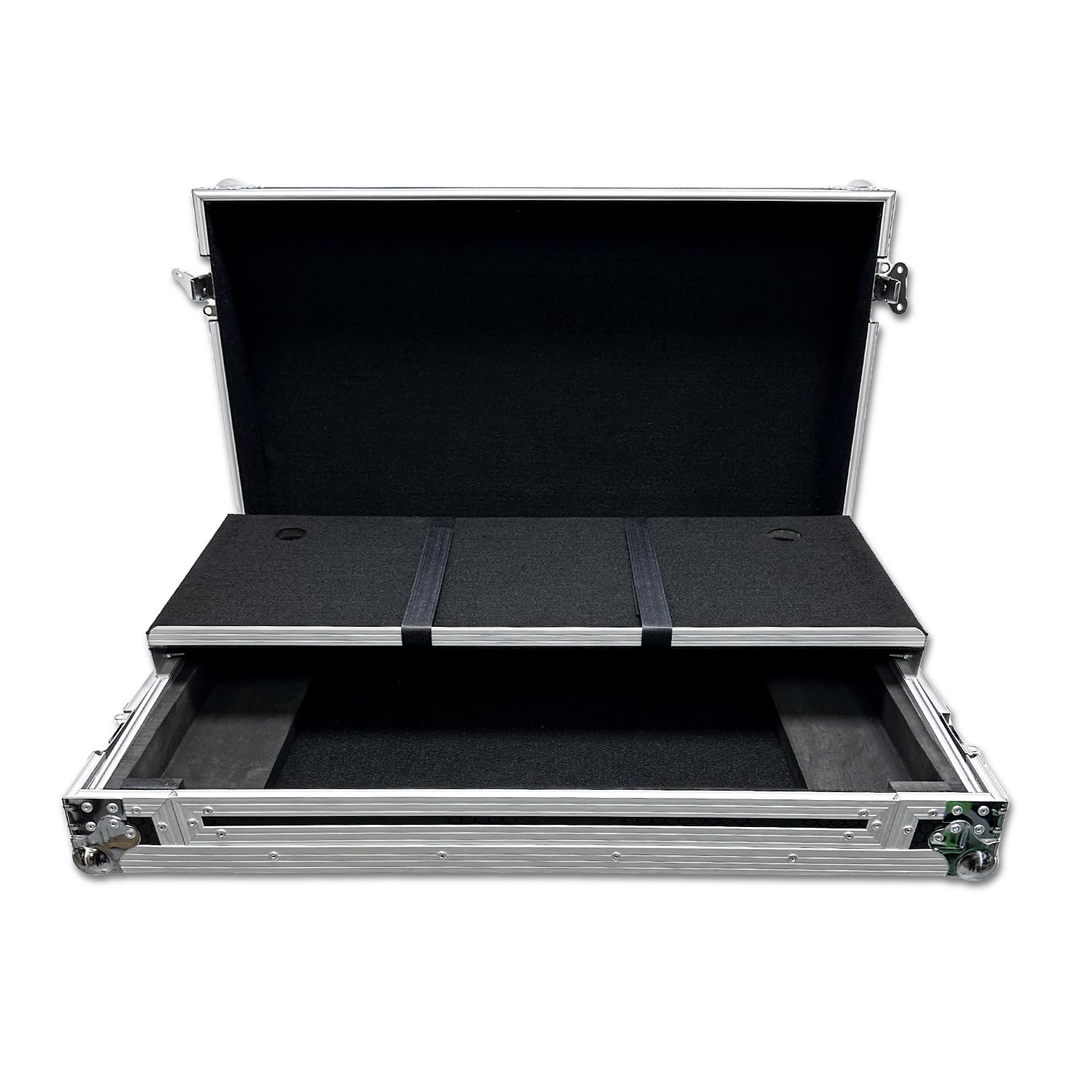 Protekt Case for Rane Four - Plus Series CSRANE4W DJ Flight Case with Laptop Shelf for Rane Controller (with Shelf & Wheels)
