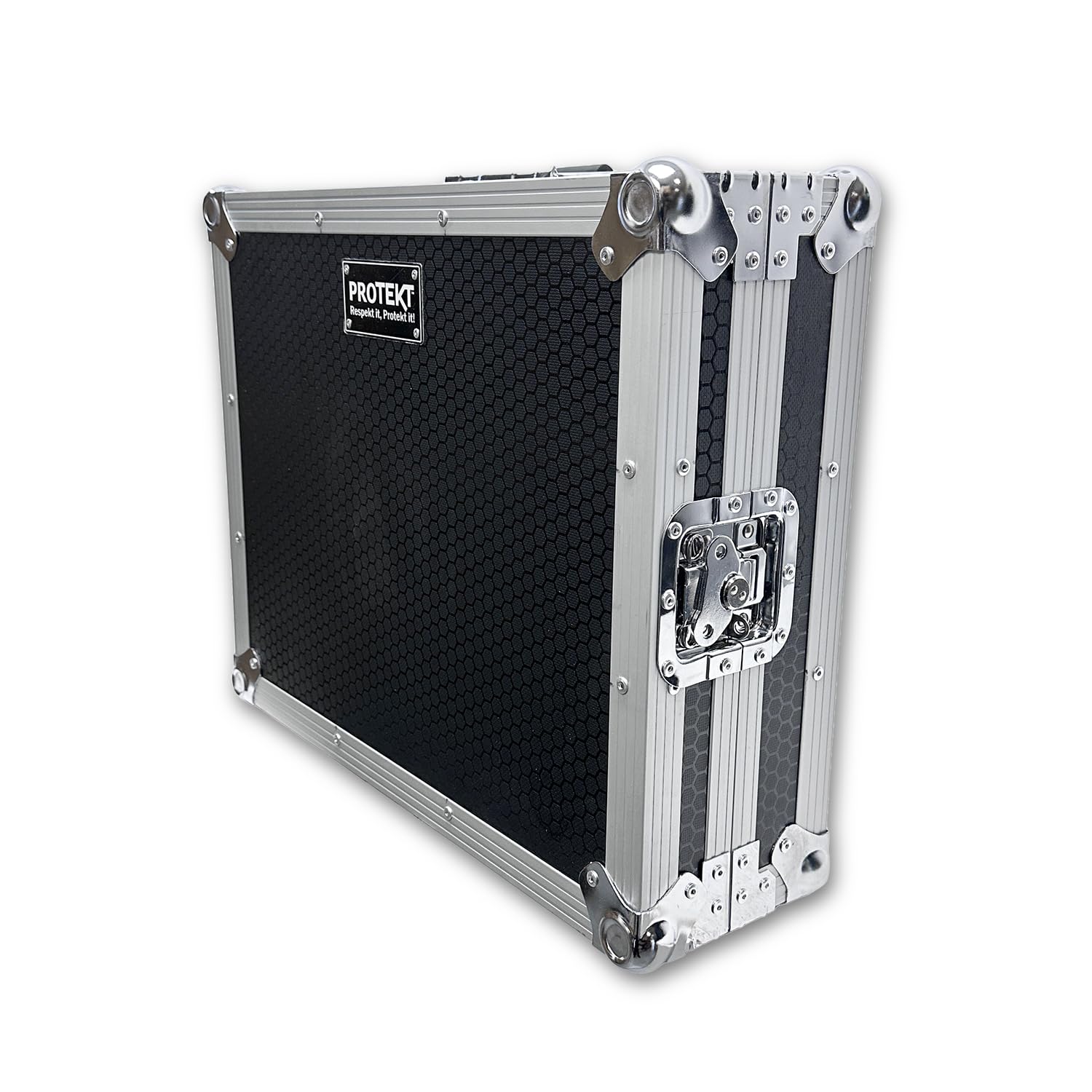 Protekt Universal Customisable Pick & Pluck Foam DJ Controller-PA Mixer Flight Case Plus Series Pick and Fit diced Foam Case