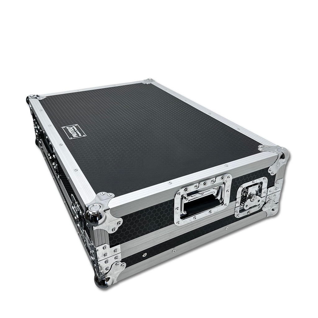 Protekt Case for Rane Four - Plus Series CSRANE4W DJ Flight Case with Laptop Shelf for Rane Controller (with Shelf & Wheels)