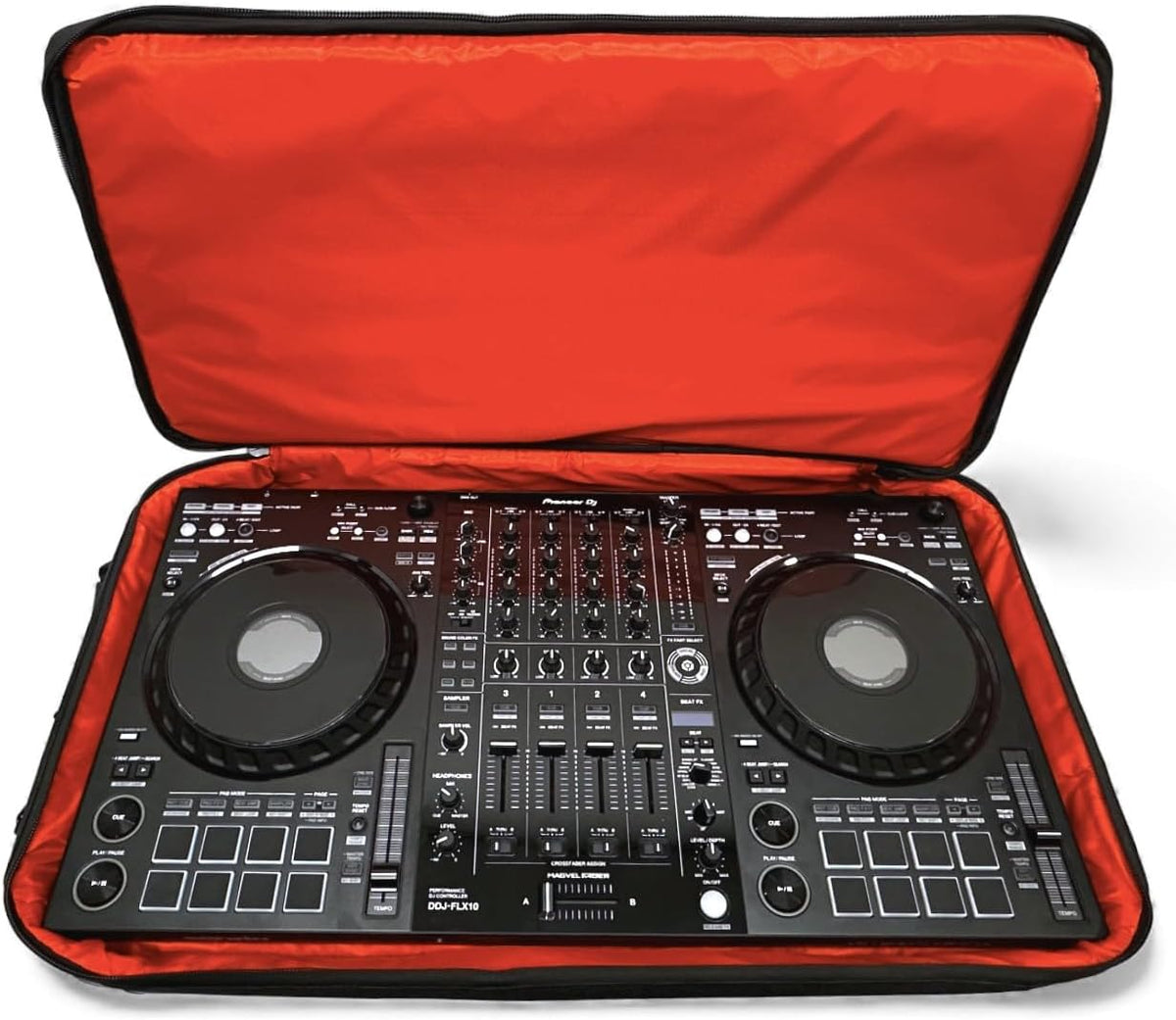 Protekt Backpack for DDJ-FLX10 The BPFLX10 V2 is a New and Improved Design - DJ Carry Bag for Pioneer Dj Controller - Backpack Series
