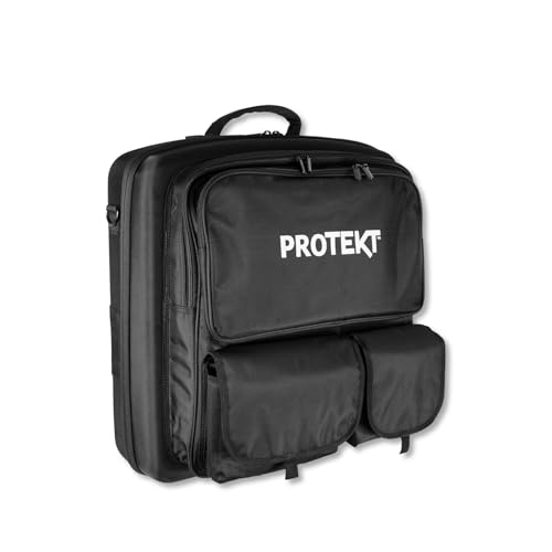 Protekt DJM-A9 EVA Bag from BA9P DJ Carry Bag for Pioneer Player - with 4 Front Pockets for Laptop, Headphones, Cables and Essential Accessories