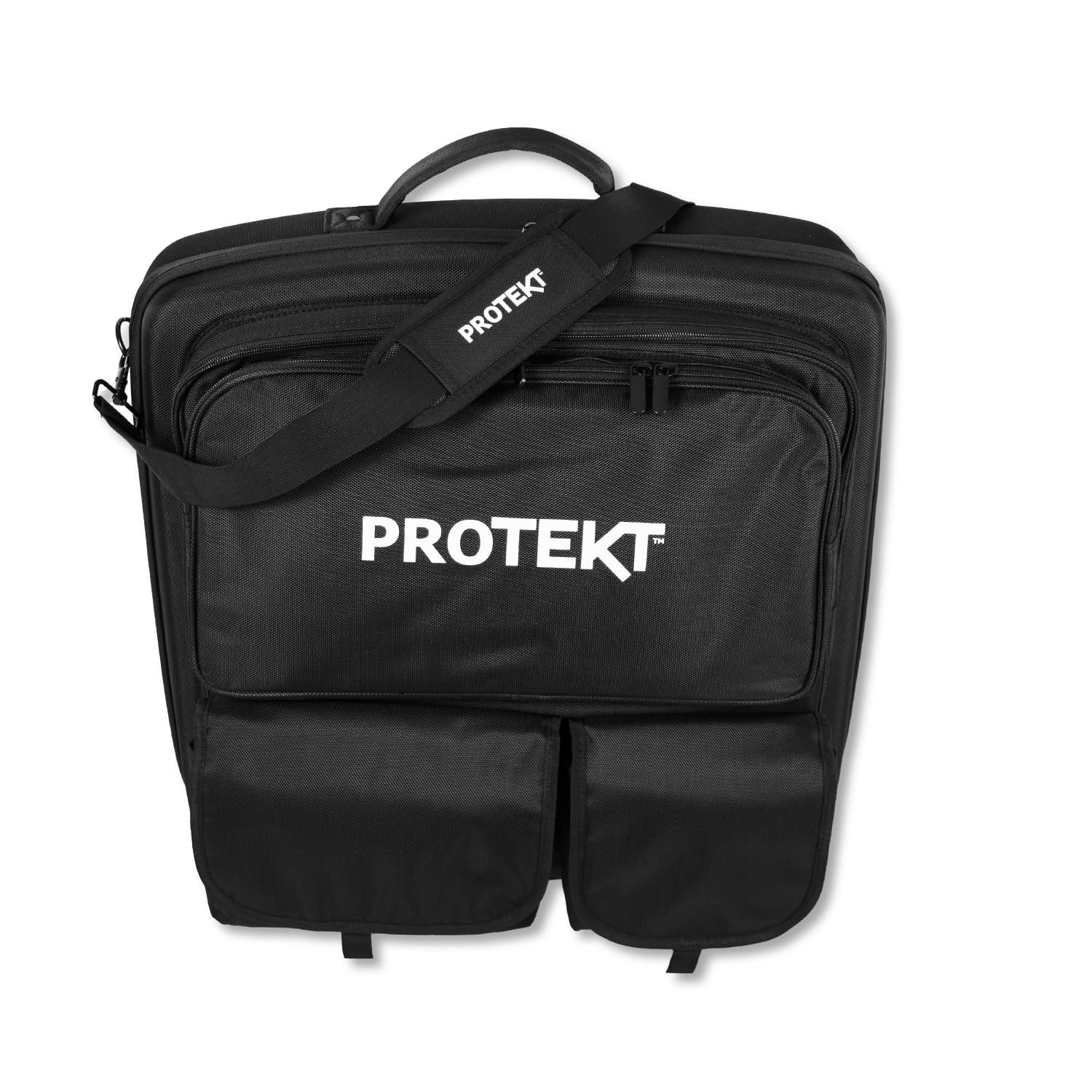 Protekt CDJ-3000 EVA Bag from BCDJ3P DJ Carry Bag for Pioneer Player - with 4 Front Pockets for Laptop, Headphones, Cables and Essential Accessories