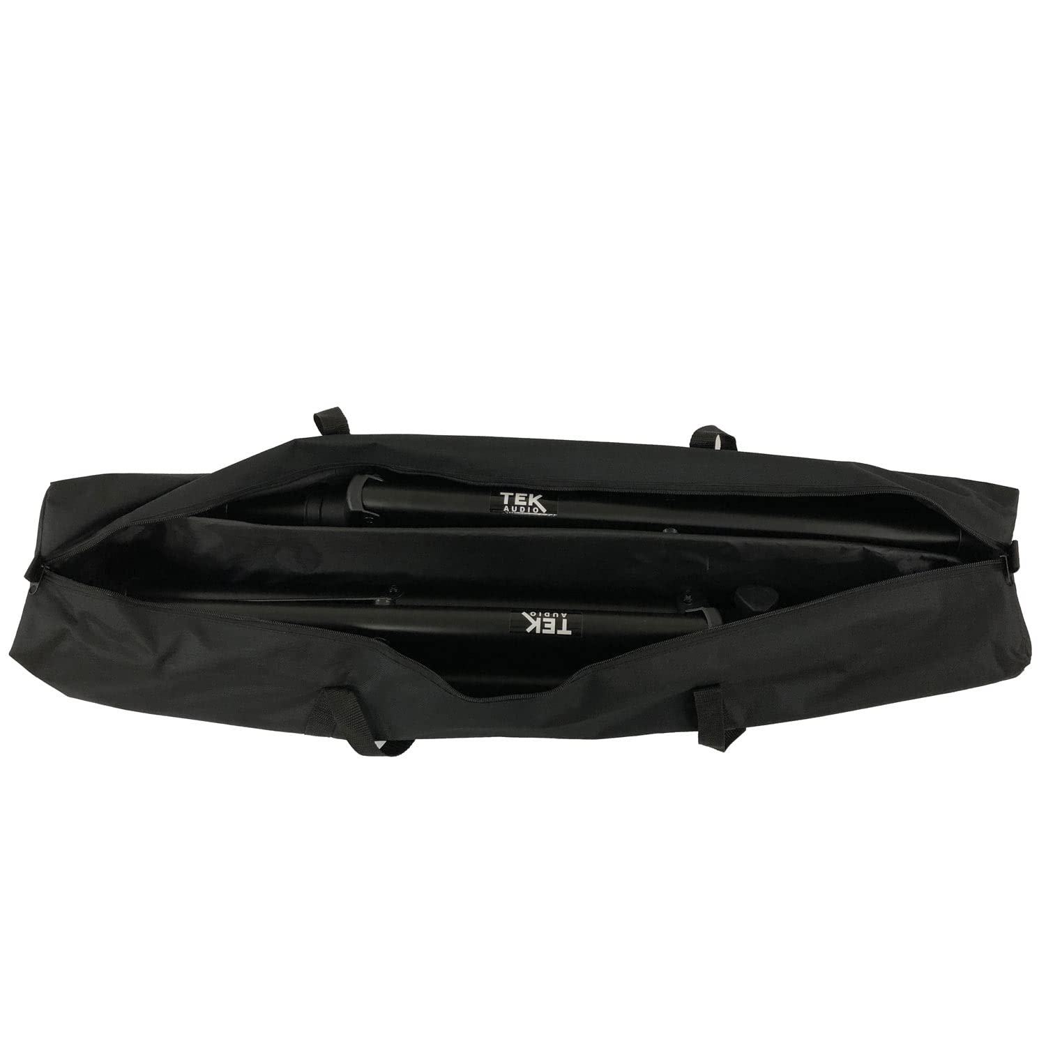 TEK audio SS260 - Speaker Stands Kit including 2 Stands and carry bag PA Stand Mobile DJ medium legs