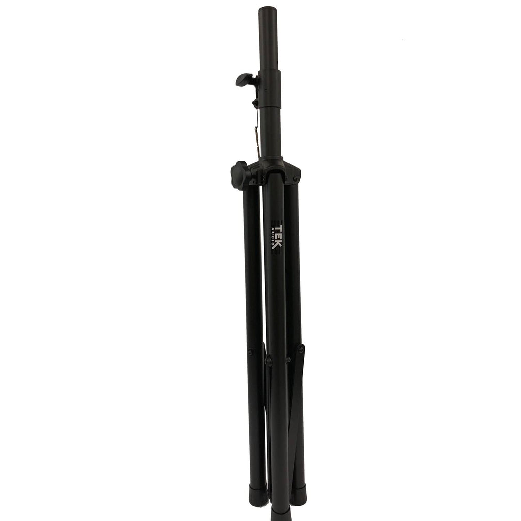 Speaker Stand Kit TEK audio SS270 Black all Metal Heavy Duty includes 2 Stands and carry bag