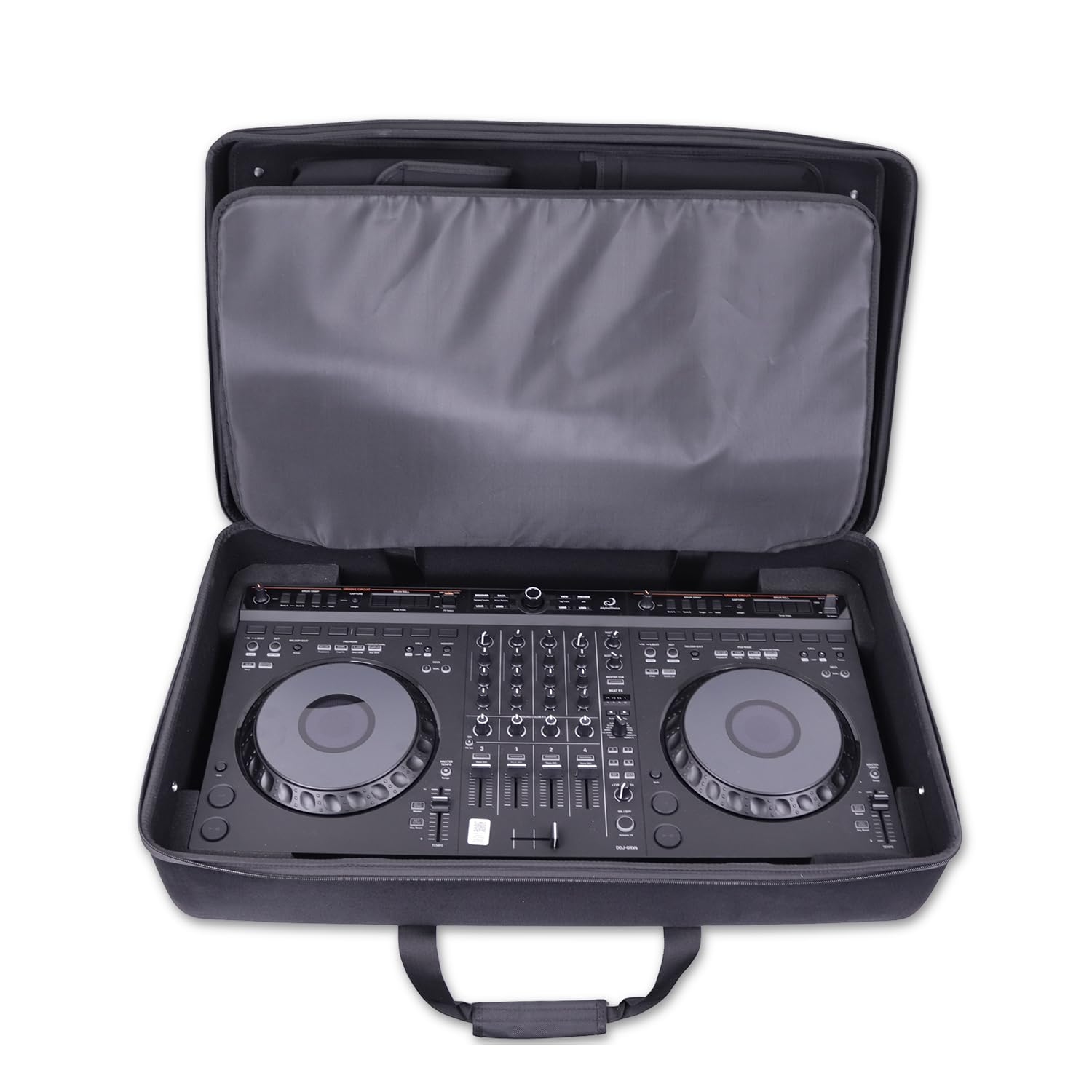 Protekt Bag for Alpha Theta DDJ-GRV6 with Internal Pockets BGRV6IP DJ Hard Carry Bag for Pioneer DJ Controller, Pockets for Laptop, Headphones, Cables