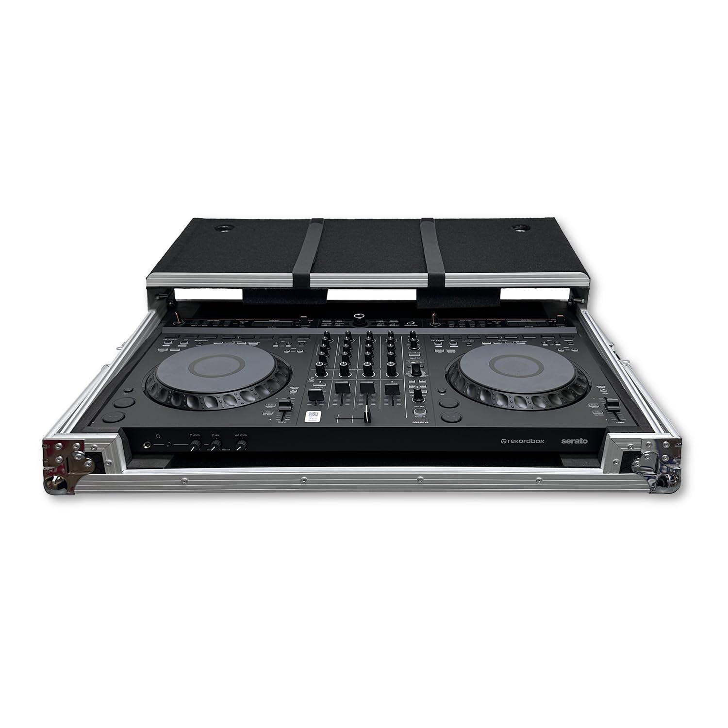Protekt DDJ-GRV6 Plus Series CSGRV6 DJ Flight Case with Laptop Shelf for Pioneer Alpha Theta DDJ-GRV6 Controller