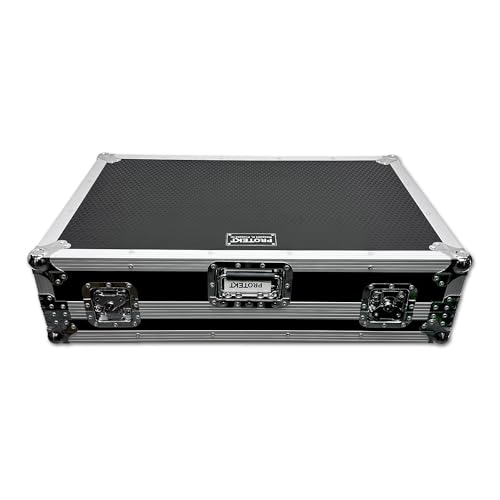 Protekt Case for Rane One - CSRANE1W Plus Series DJ Flight Case with Laptop Shelf for Rane Controller (with Shelf & Wheels)