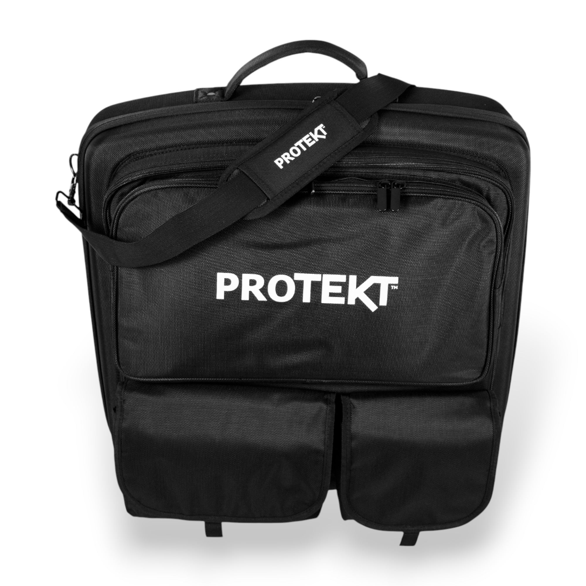 Protekt CDJ-3000 EVA Bag from BCDJ3P DJ Carry Bag for Pioneer Player - with 4 Front Pockets for Laptop, Headphones, Cables and Essential Accessories