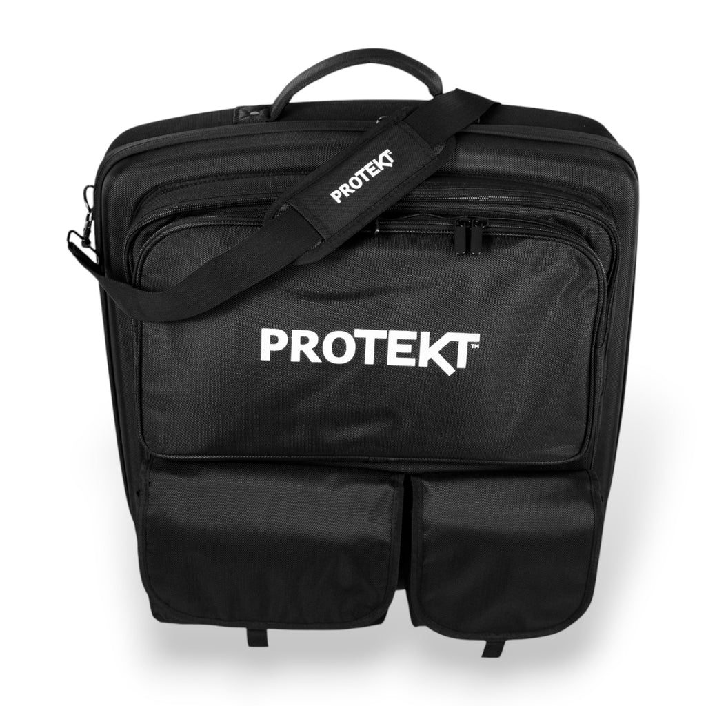 Protekt CDJ-3000 EVA Bag from BCDJ3P DJ Carry Bag for Pioneer Player - with 4 Front Pockets for Laptop, Headphones, Cables and Essential Accessories