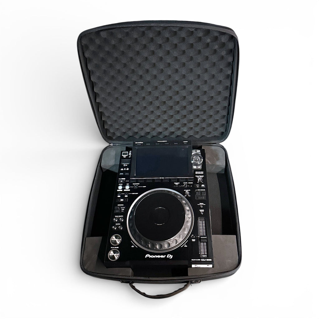 Protekt CDJ-3000 EVA Bag from BCDJ3P DJ Carry Bag for Pioneer Player - with 4 Front Pockets for Laptop, Headphones, Cables and Essential Accessories