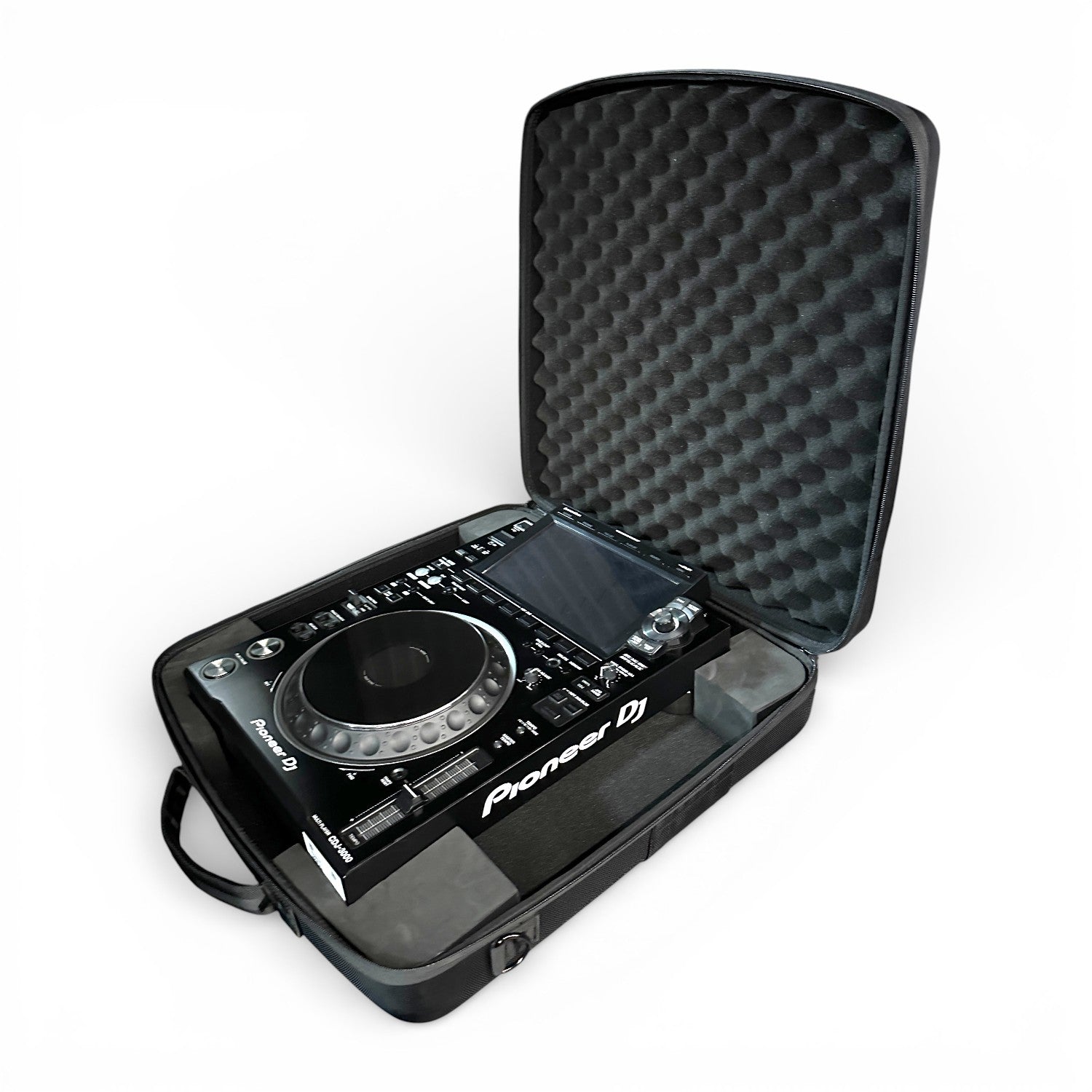 Protekt CDJ-3000 EVA Bag from BCDJ3BP DJ Carry Bag for Pioneer Player - with 4 Front Pockets for Laptop, Headphones, Cables and Essential Accessories