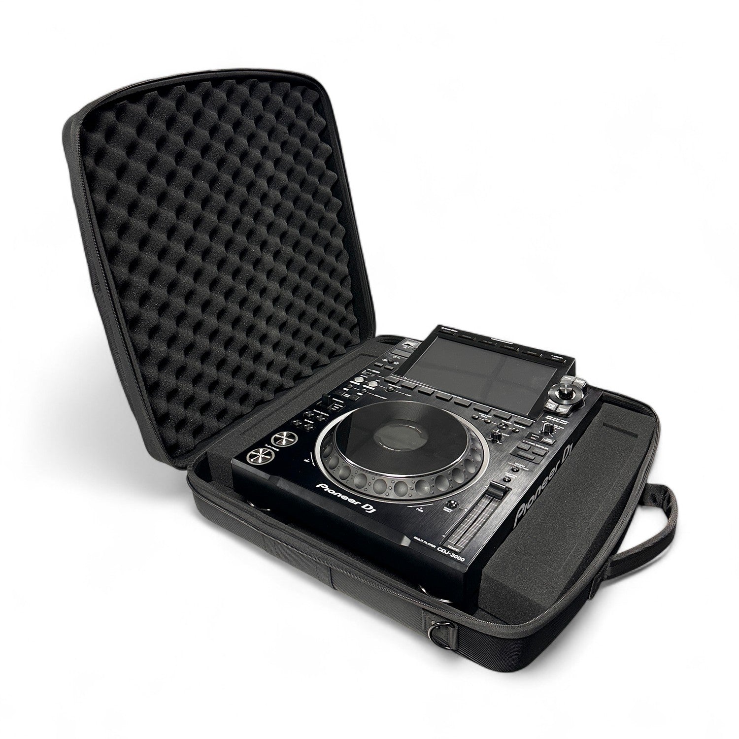 Protekt CDJ-3000 EVA Bag from BCDJ3P DJ Carry Bag for Pioneer Player - with 4 Front Pockets for Laptop, Headphones, Cables and Essential Accessories