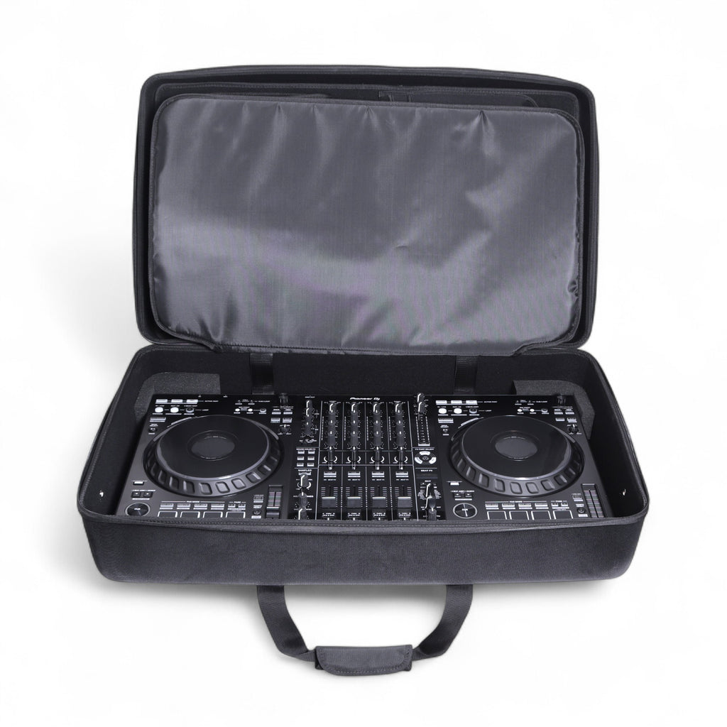 Protekt Bag for Alpha Theta DDJ-FLX10 with Internal Pockets BFLX10IP DJ Hard Carry Bag for Pioneer DJ Controller, Pockets for Laptop, Headphones, Cables