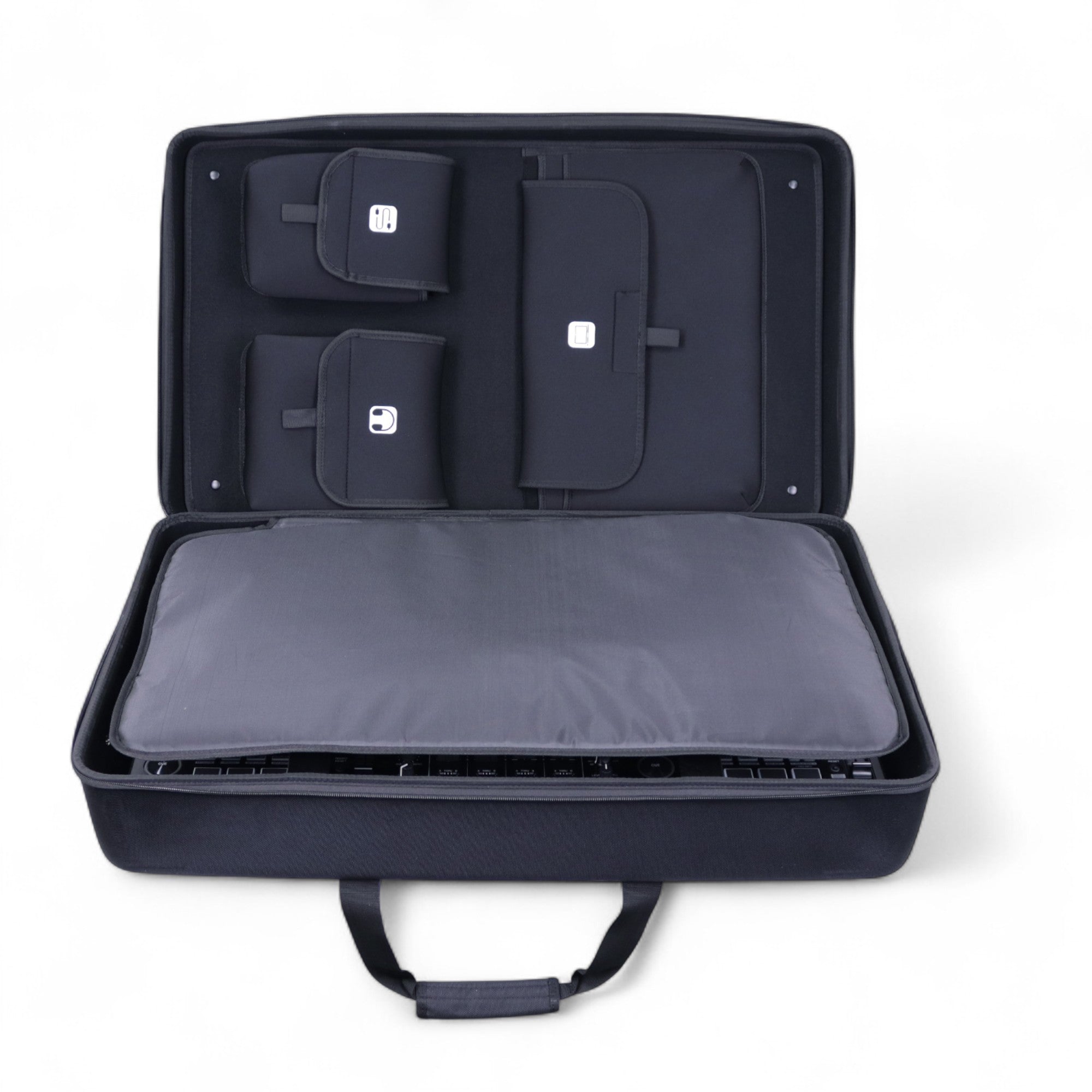 Protekt Bag for Alpha Theta DDJ-FLX10 with Internal Pockets BFLX10IP DJ Hard Carry Bag for Pioneer DJ Controller, Pockets for Laptop, Headphones, Cables