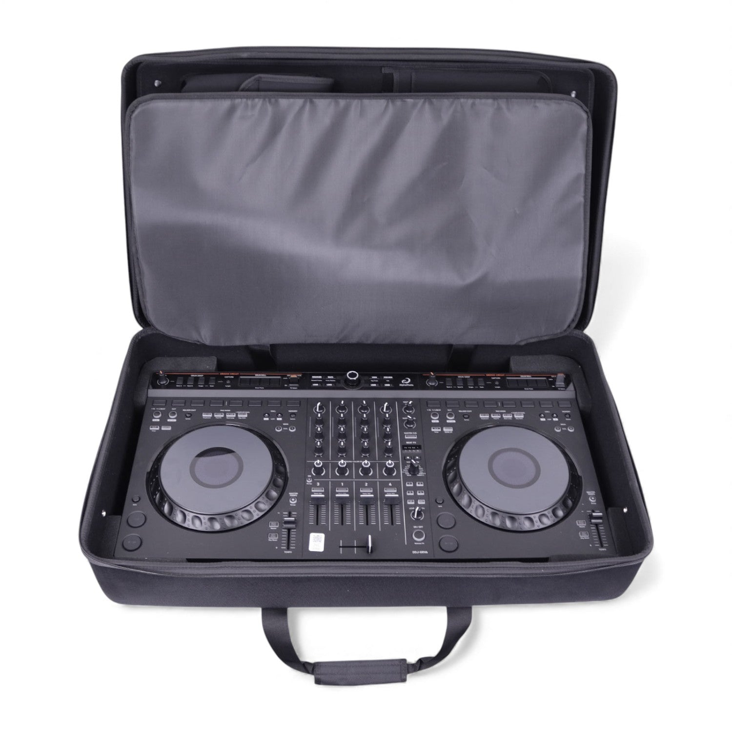 Protekt Bag for Alpha Theta DDJ-GRV6 with Internal Pockets BGRV6IP DJ Hard Carry Bag for Pioneer DJ Controller, Pockets for Laptop, Headphones, Cables