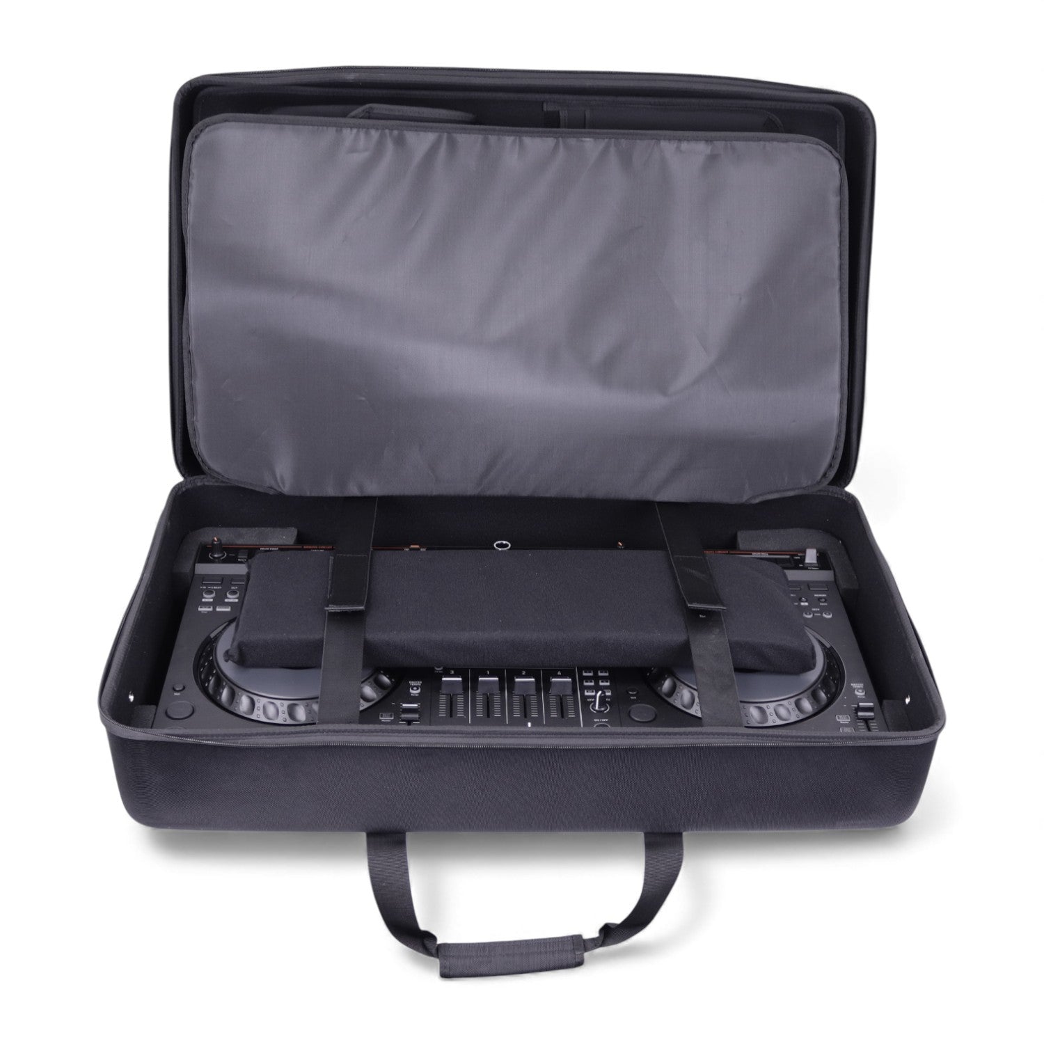 Protekt Bag for Alpha Theta DDJ-GRV6 with Internal Pockets BGRV6IP DJ Hard Carry Bag for Pioneer DJ Controller, Pockets for Laptop, Headphones, Cables