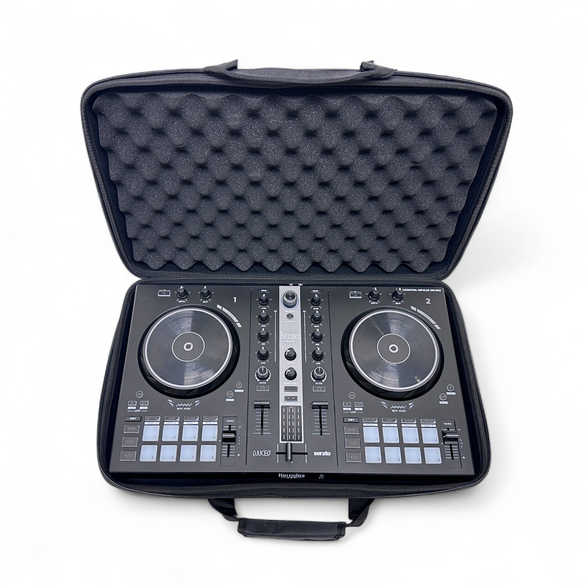 Protekt Plus Hercules Inpulse 300 DJ Hard Shell Carry Bag for Hercules Controller BINP3