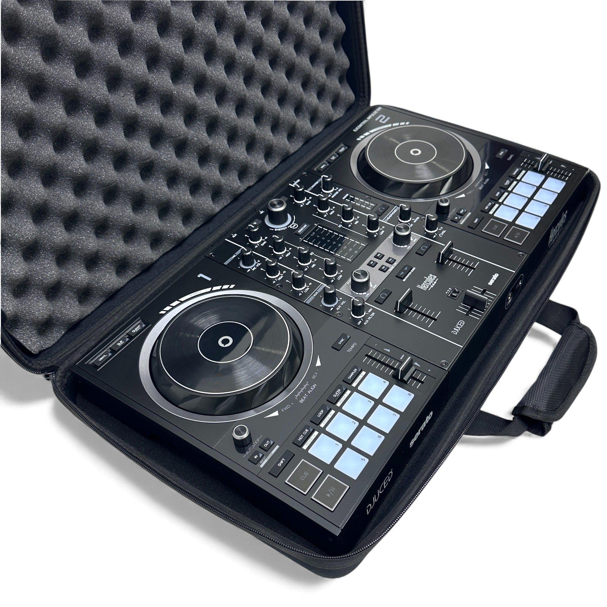 Protekt Plus Hercules Inpulse 500 DJ Hard Shell Carry Bag for Hercules Controller BINP5