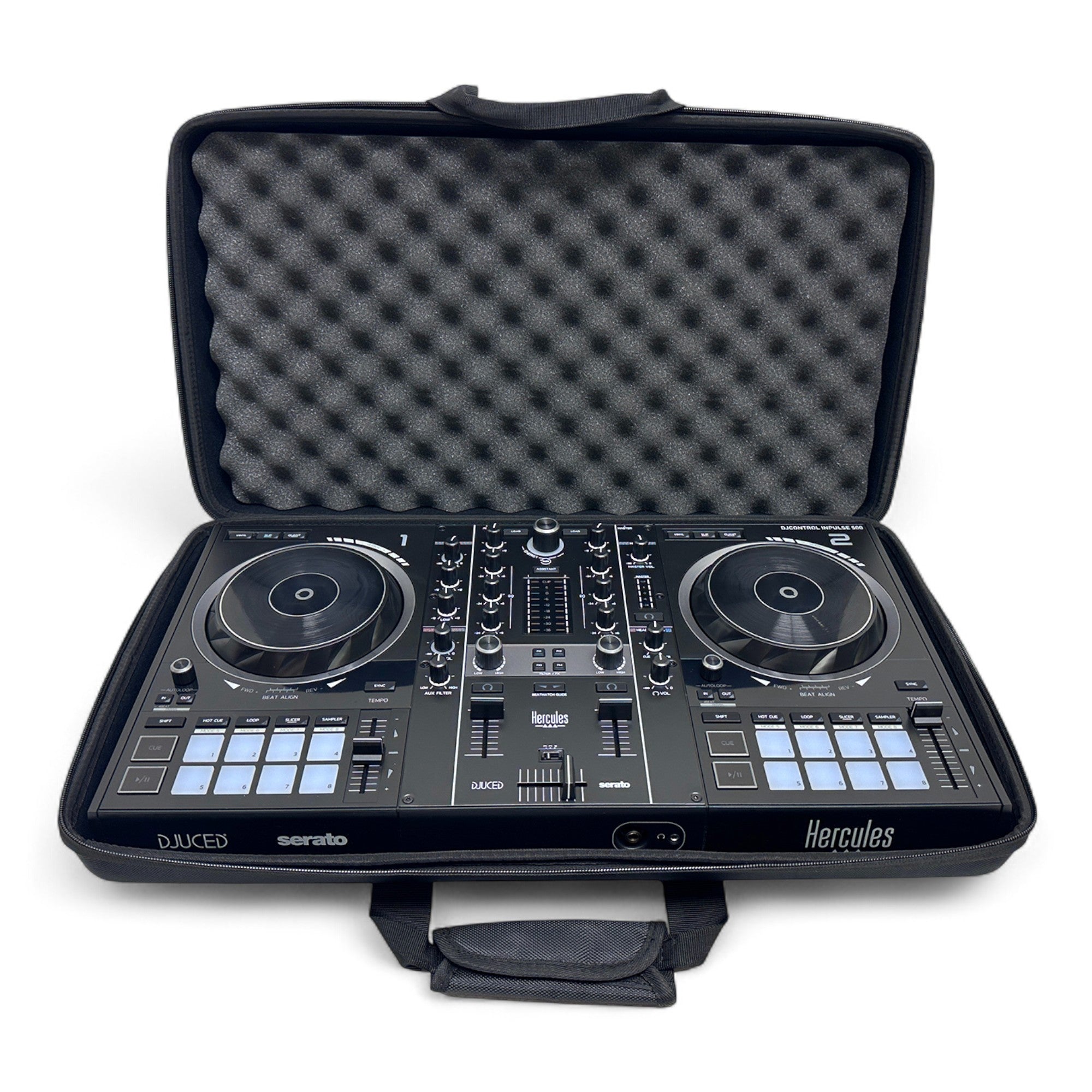 Protekt Plus Hercules Inpulse 500 DJ Hard Shell Carry Bag for Hercules Controller BINP5