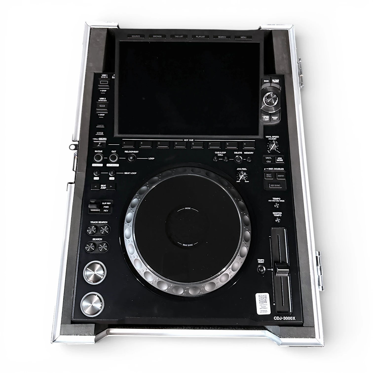 Protekt CDJ-3000X Plus Series CCDJ3X Flight Case for CDJ - Alpha Theta