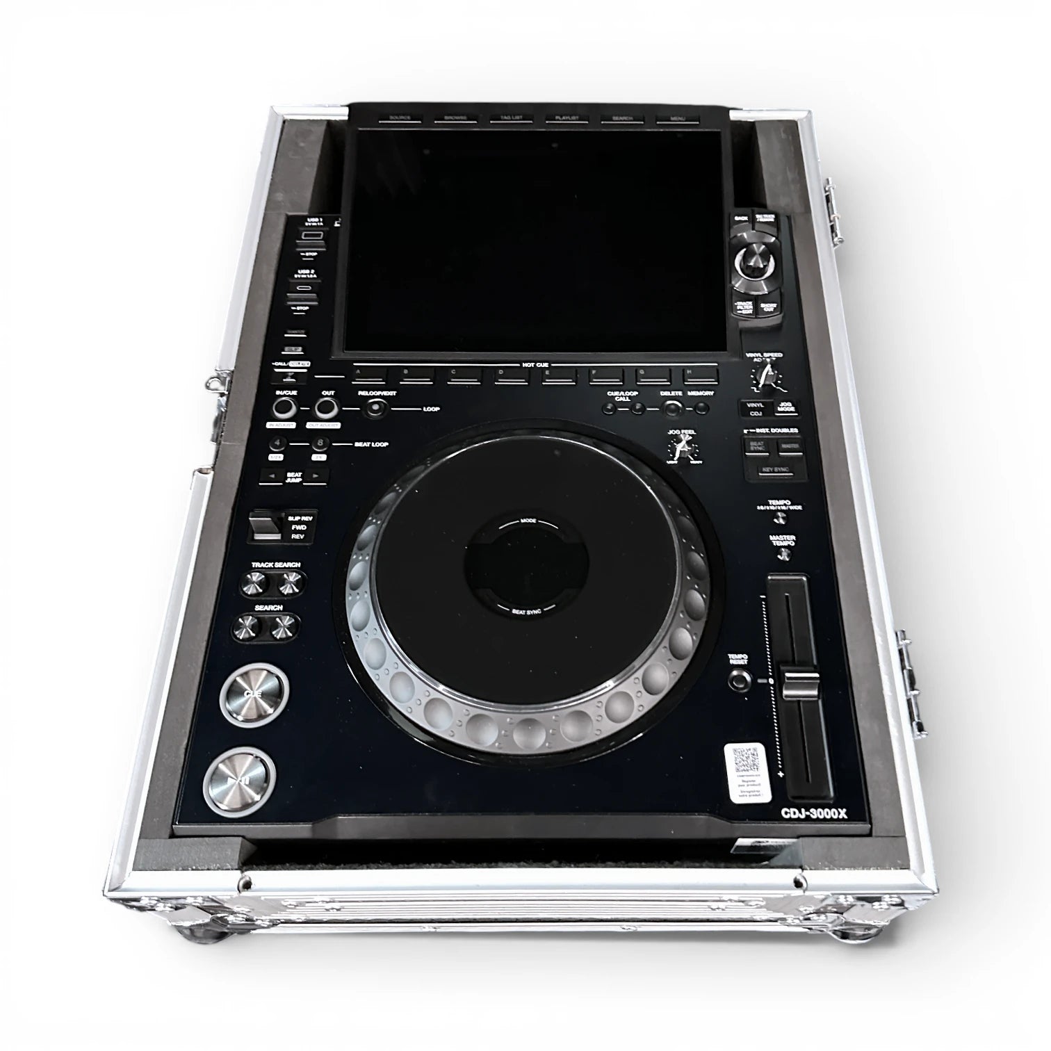Protekt CDJ-3000X Plus Series CCDJ3X Flight Case for CDJ - Alpha Theta