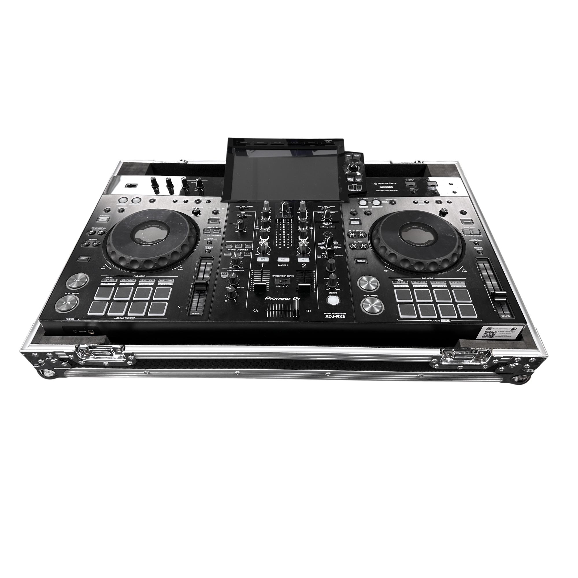 Protekt XDJ-RX3 Plus CRX3 DJ Flight Case for Pioneer Dj Controller with Wheels