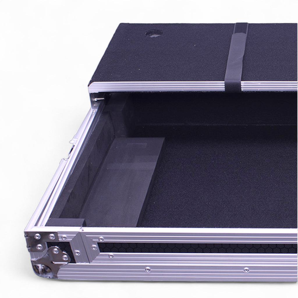 Protekt Case for Hercules Inpulse 500 Plus Series CSINP5 DJ Flight Case + Laptop Shelf for DJ Controller
