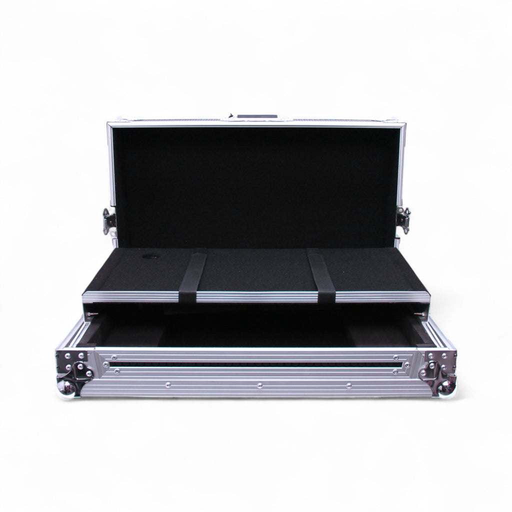 Protekt Case for Hercules Inpulse 500 Plus Series CSINP5 DJ Flight Case + Laptop Shelf for DJ Controller