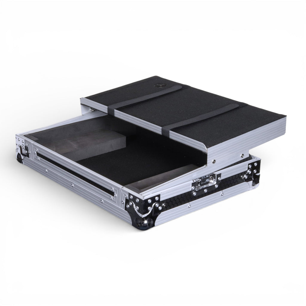 Protekt DDJ-FLX4 DDJ-400 Plus Series CSFLX4 DJ Flight Case + Laptop Shelf for Pioneer Controller
