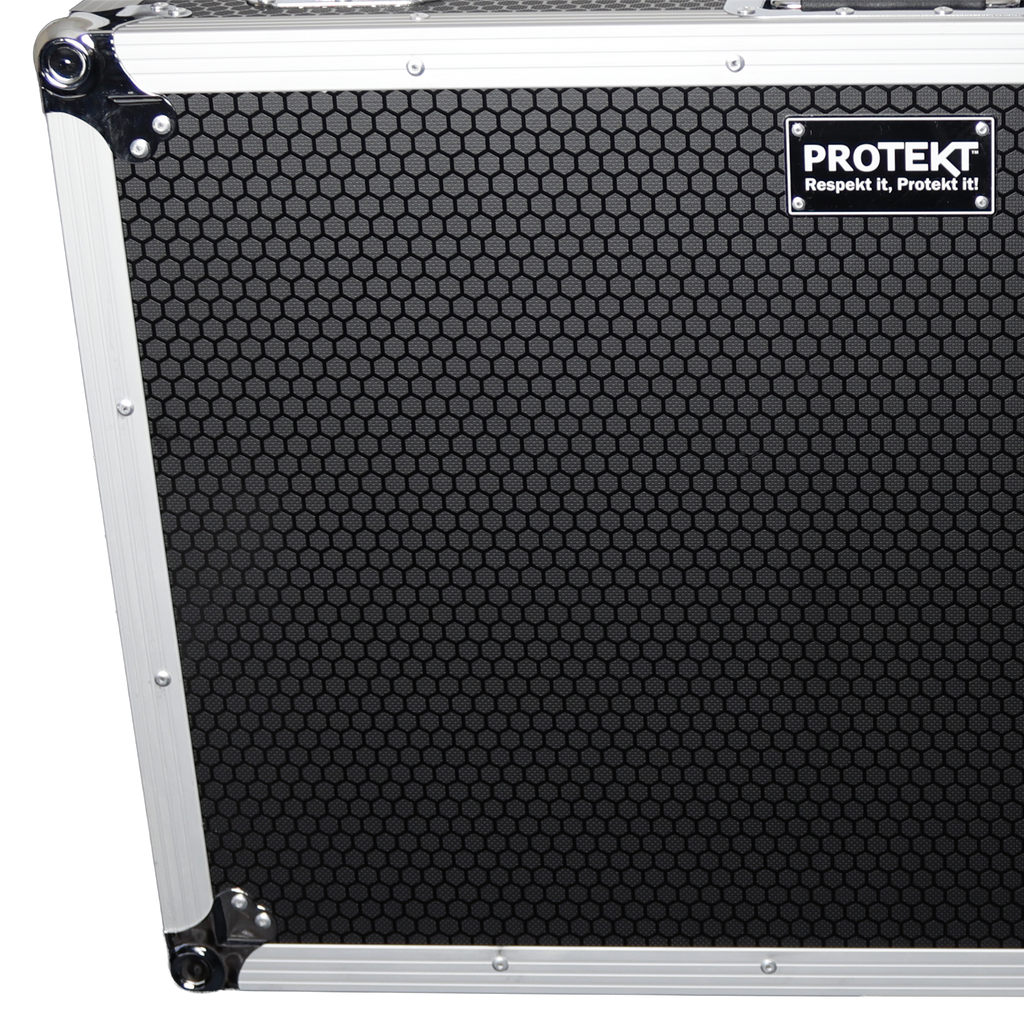 Protekt Case for Hercules Inpulse 500 Plus Series CSINP5 DJ Flight Case + Laptop Shelf for DJ Controller